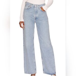 Agolde Light Blue High Rise Women Jeans